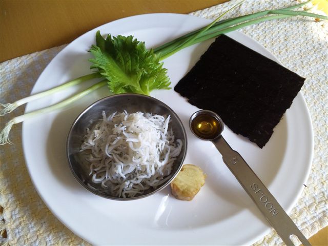 しらす丼材料